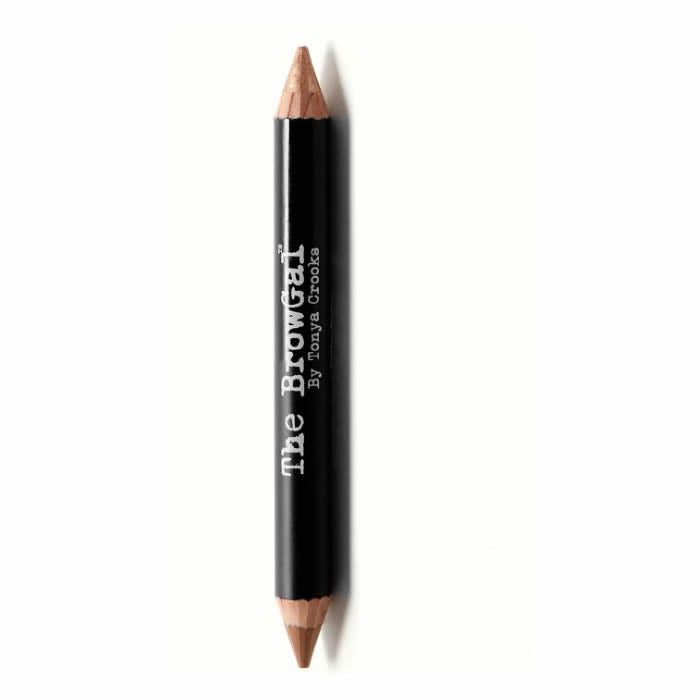 Jag Couture London The Browgal highlighter pencil in Toffee Bronze, 6g, featuring a sleek design and product details.