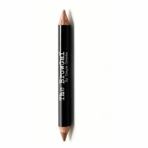 Jag Couture London The Browgal highlighter pencil in Toffee Bronze, 6g, featuring a sleek design and product details.