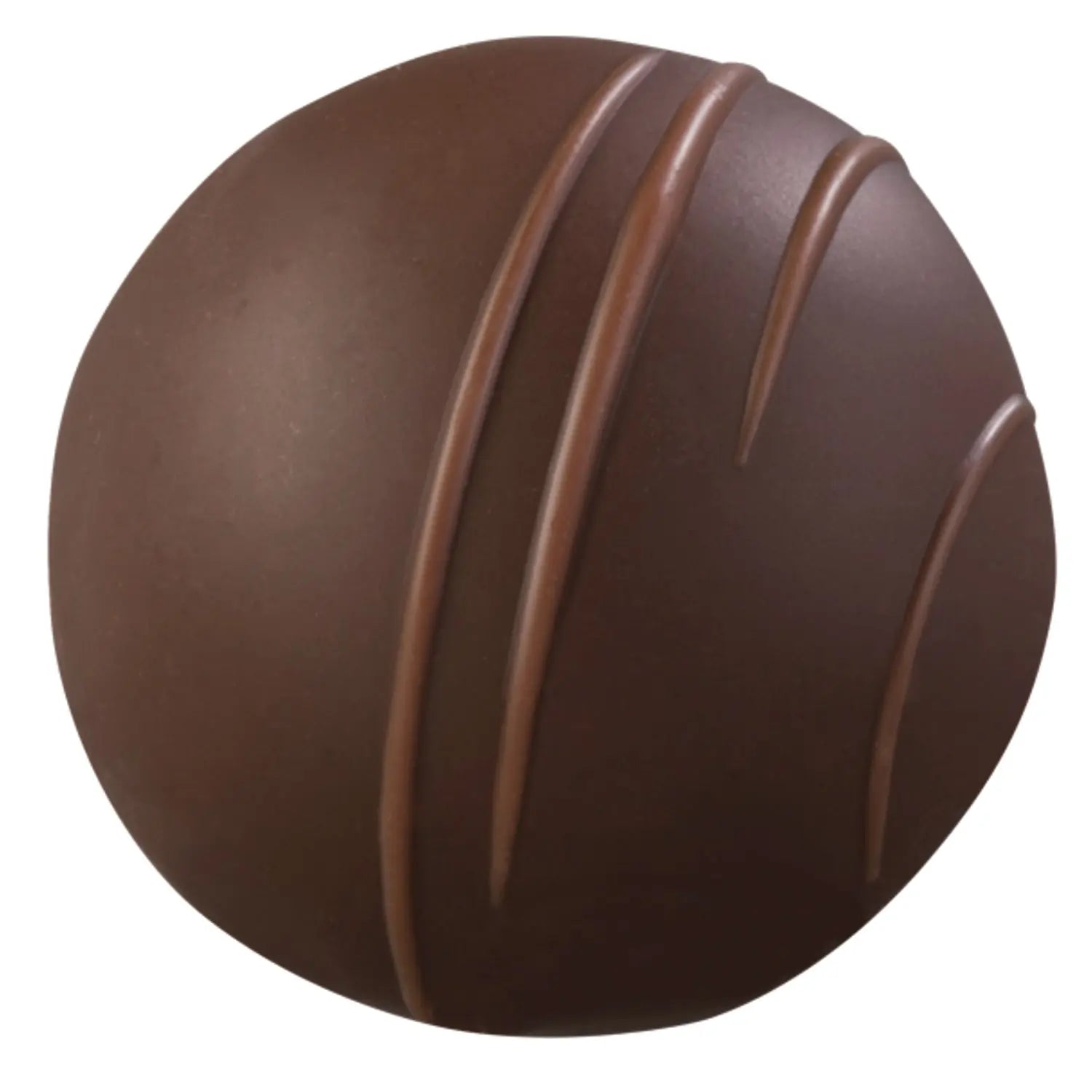 Dark chocolate Thor confection with Grand Marnier-flavored milk ganache by Jag Couture London New York, 15.3g.