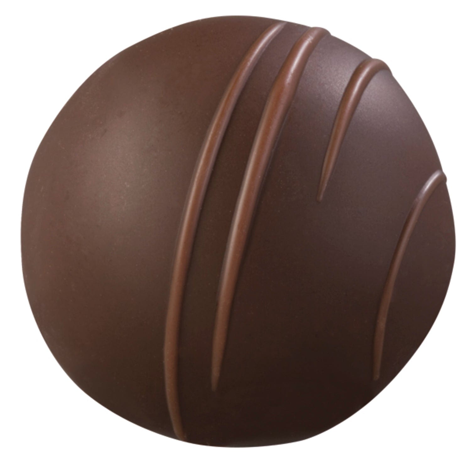 Dark chocolate Thor confection by Jag Couture London with Grand Marnier flavored milk ganache, 15.3g.