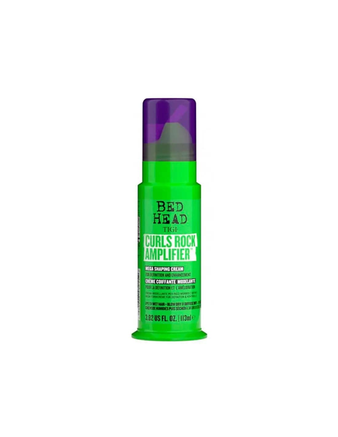 Tigi BH21 Curls Rock Amplifier Cream by Jag Couture London, showcasing the product tube with branding and curl styling features.