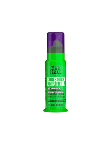 Tigi Bh21 Curls Rock Amplifier Cream by Jag Couture London, showing a jar of curling cream for textured, defined curls.