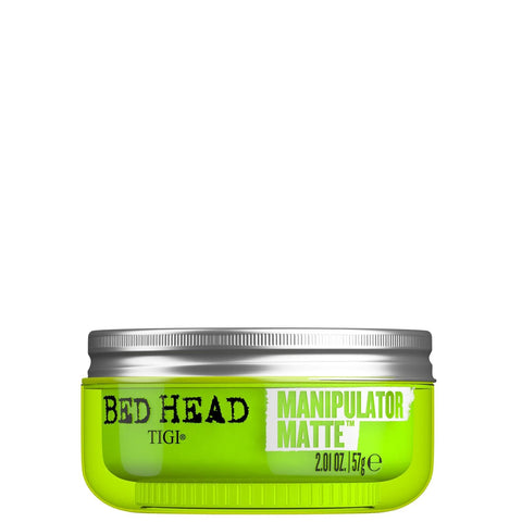 Tigi Bh21 Manipulator Matte Wax in 57g jar, with black and white packaging, designed for textured and matte hairstyle finishes