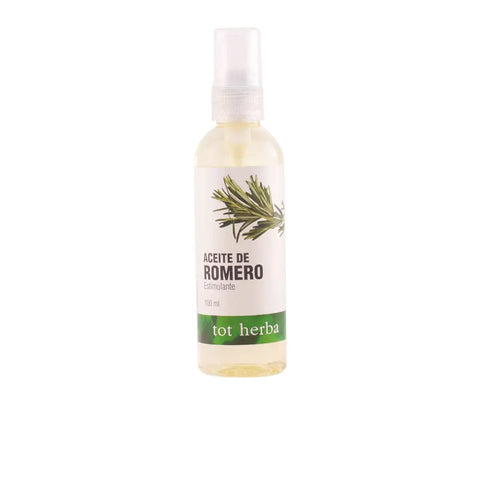 Botanical rosemary body oil by Jag Couture London New York, 100ml bottle with a natural herbal appearance.