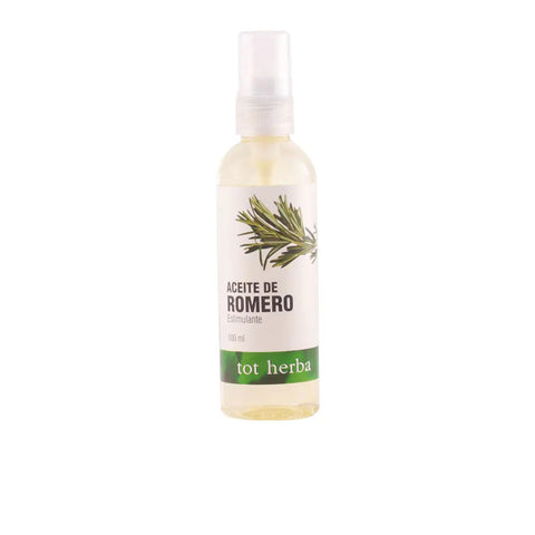 Jag Couture London New York Tot Herba Romero Body Oil 100ml, natural herbal body oil with rosemary in a sleek bottle.