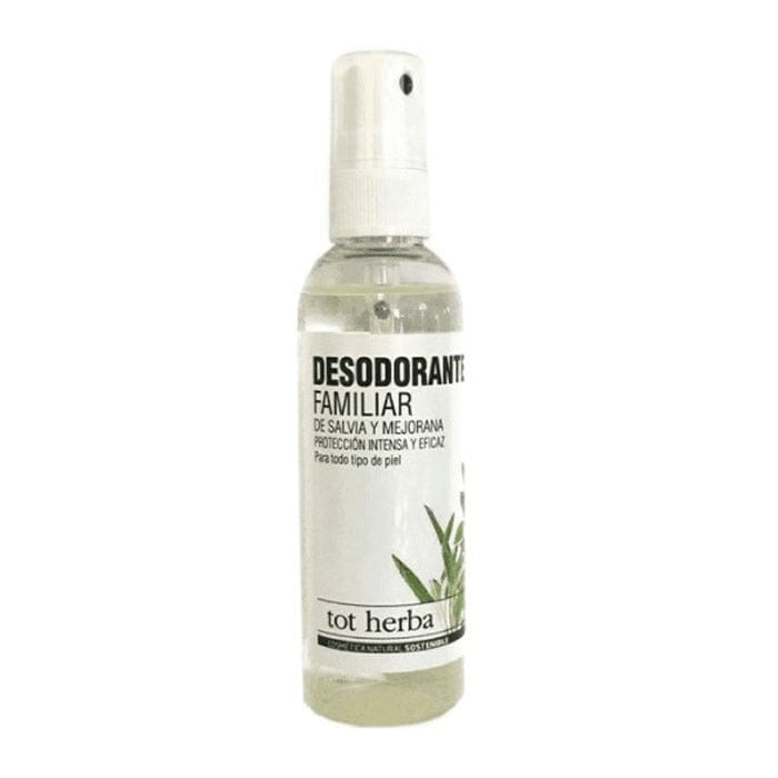 Jag Couture London New York Tot Herba Sage and Marjoram Family Deodorant 100ml bottle on a white background.