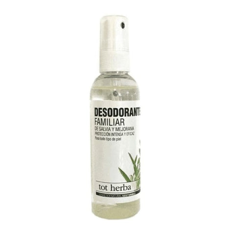 Jag Couture London New York Tot Herba Sage and Marjoram Family Deodorant 100ml bottle with label and packaging.