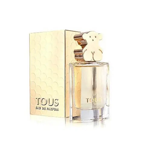 Tous Eau de Perfume Spray 30ml by Jag Couture London New York, featuring a sleek glass bottle with a floral cap.