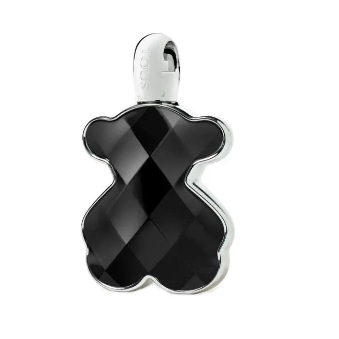 Tous Loveme Onyx Eau De Parfum spray 50ml by Jag Couture London New York, featuring a sleek black perfume bottle.