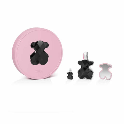 Set of three Tous Loveme The Onyx Parfum Spray bottles, 90ml each, by Jag Couture London - New York.