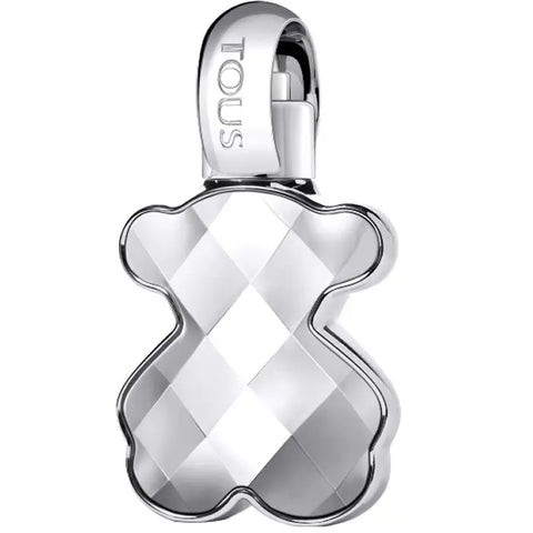Jag Couture London Tous Loveme The Silver Parfum Eau De Perfume Spray 30ml bottle with silver accents and elegant design.