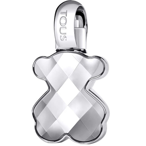 Jag Couture London Tous Loveme The Silver Parfum Eau De Perfume Spray 30ml bottle with sleek silver design.