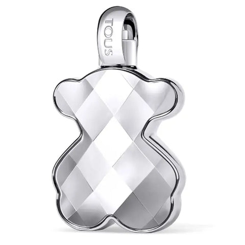 Tous Loveme The Silver perfume spray by Jag Couture London, 90ml, featuring sleek silver bottle and elegant fragrance presentation.