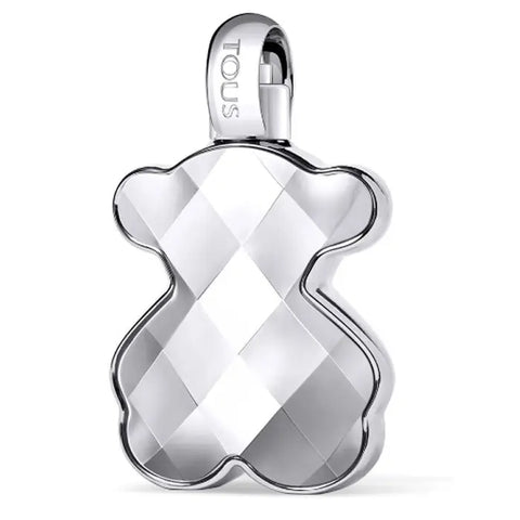 Jag Couture London Tous Loveme The Silver Parfum Eau De Perfume Spray 90ml bottle with sleek silver design.