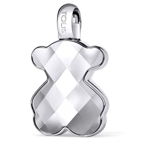 Jag Couture London Tous Loveme The Silver Parfum Eau De Perfume Spray 90ml bottle with sleek silver design.