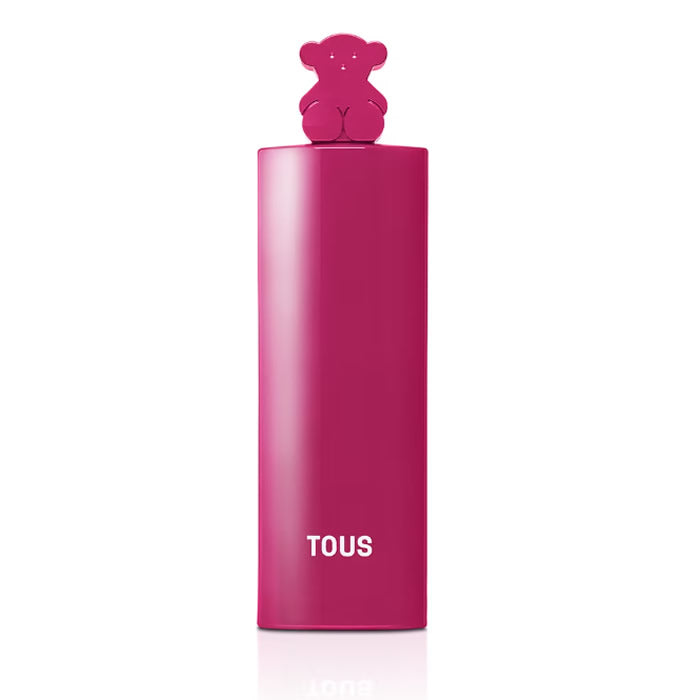 Jag Couture London Tous More More Pink Eau de Toilette spray 90ml bottle, featuring a pink fragrance design.