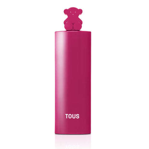 Jag Couture London Tous More More Pink Eau de Toilette spray 90ml bottle, featuring a pink fragrance design.
