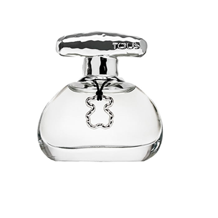 Tous Touch The Luminous Gold Eau De Toilette spray by Jag Couture London features a 30ml bottle with a gold-colored cap.
