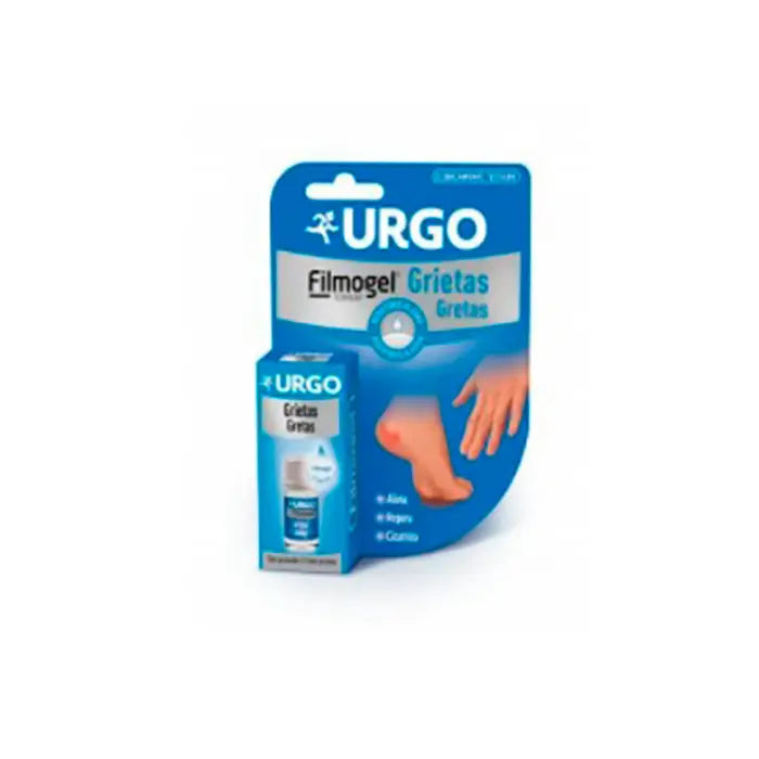 Urgo Cracks Filmogel 3.25ml from Jag Couture London New York, a clear gel with applicator for nail and skin repair.
