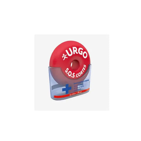 Urgo Sos Cuts stop bleeding bandage 3mx2.5cm, wound dressing with sterile gauze, branded by Jag Couture London New York