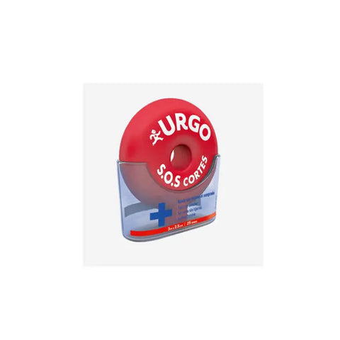 Urgo Sos Cuts stop bleeding bandage 3m x 2.5cm, designed for wound care, featuring the Jag Couture London - New York branding.