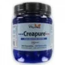 V.byotic Creatina Polvo Creapure by Jag Couture London, New York in a 500g container, showing the supplement powder in a jar.