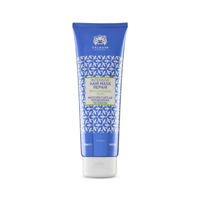Jag Couture London New York Valquer Intensive Hair Mask Repair with Mediterranean Olive, 250ml, for nourishing and revitalizing hair.
