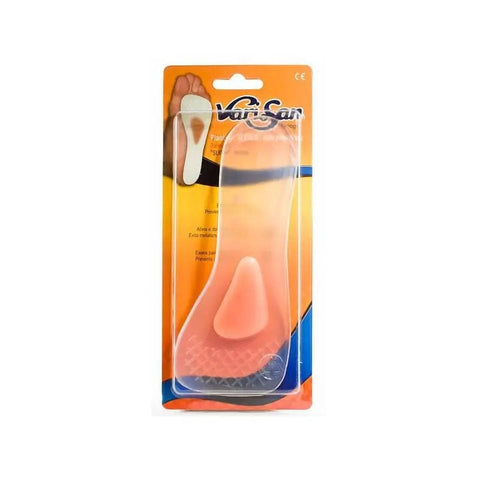 Jag Couture London New York Varisan Plantilla Slimler Hydrogel insole providing cushioning and support for comfortable wear.