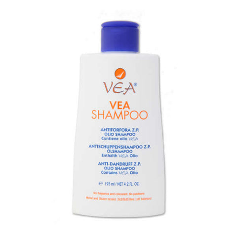 Jag Couture London New York Vea Anti-Dandruff Shampoo 125ml bottle with label and pump dispenser.