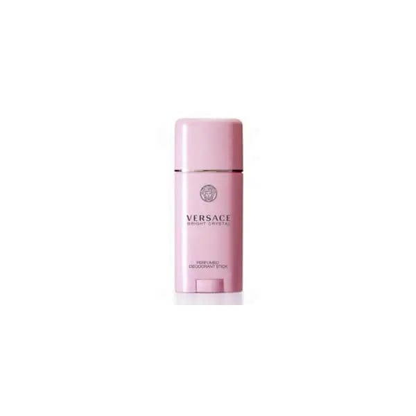 Versace Bright Crystal deodorant stick in 50ml with sleek packaging, designed for fresh, floral scent and long-lasting protection.