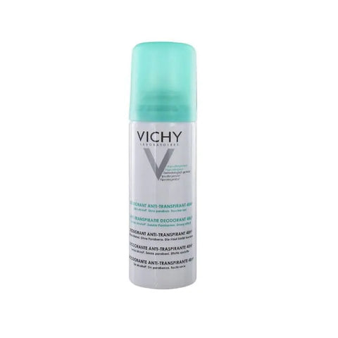 Vichy 48 Hour Anti-Perspirant Deodorant 125ml by Jag Couture London - New York, showing the deodorant stick and packaging.