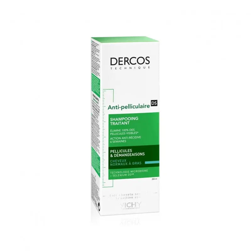 Vichy Dercos Anti Dandruff Shampoo for Oily Hair in 200ml bottle, by Jag Couture London - New York