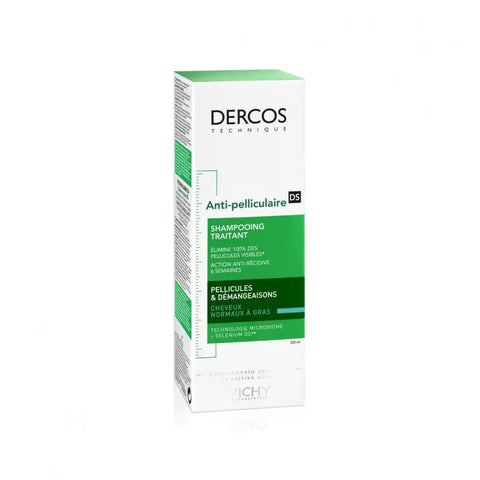 Vichy Dercos Anti Dandruff Shampoo for Oily Hair in 200ml bottle, by Jag Couture London - New York