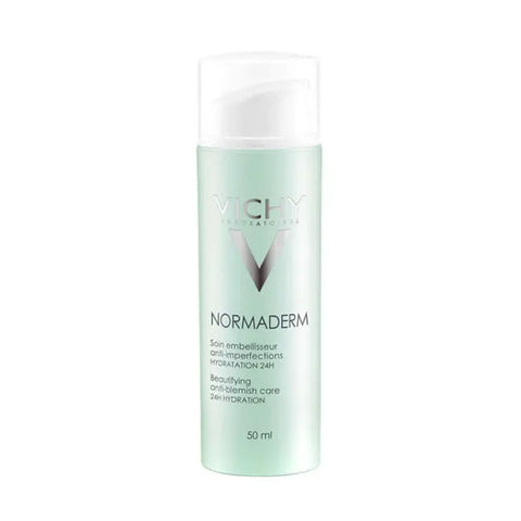Vichy Normaderm Anti Blemish Care 50ml jar, skincare product for blemish-prone skin, by Jag Couture London New York