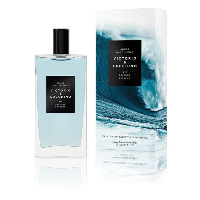 Victorio & Lucchino Aguas Masculinas Nº 2 Eau De Toilette spray 150ml, with the bottle and packaging visible.