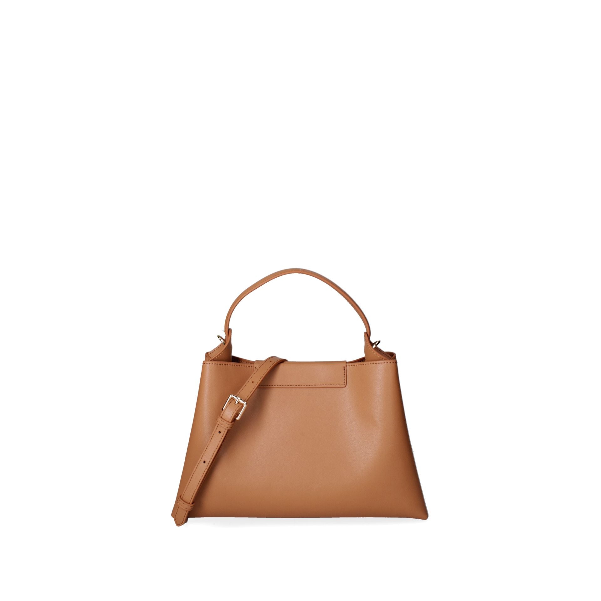 Viola Castellani VC220722723FBG-Cuoio handbag by Jag Couture London New York with brown leather finish and sleek design