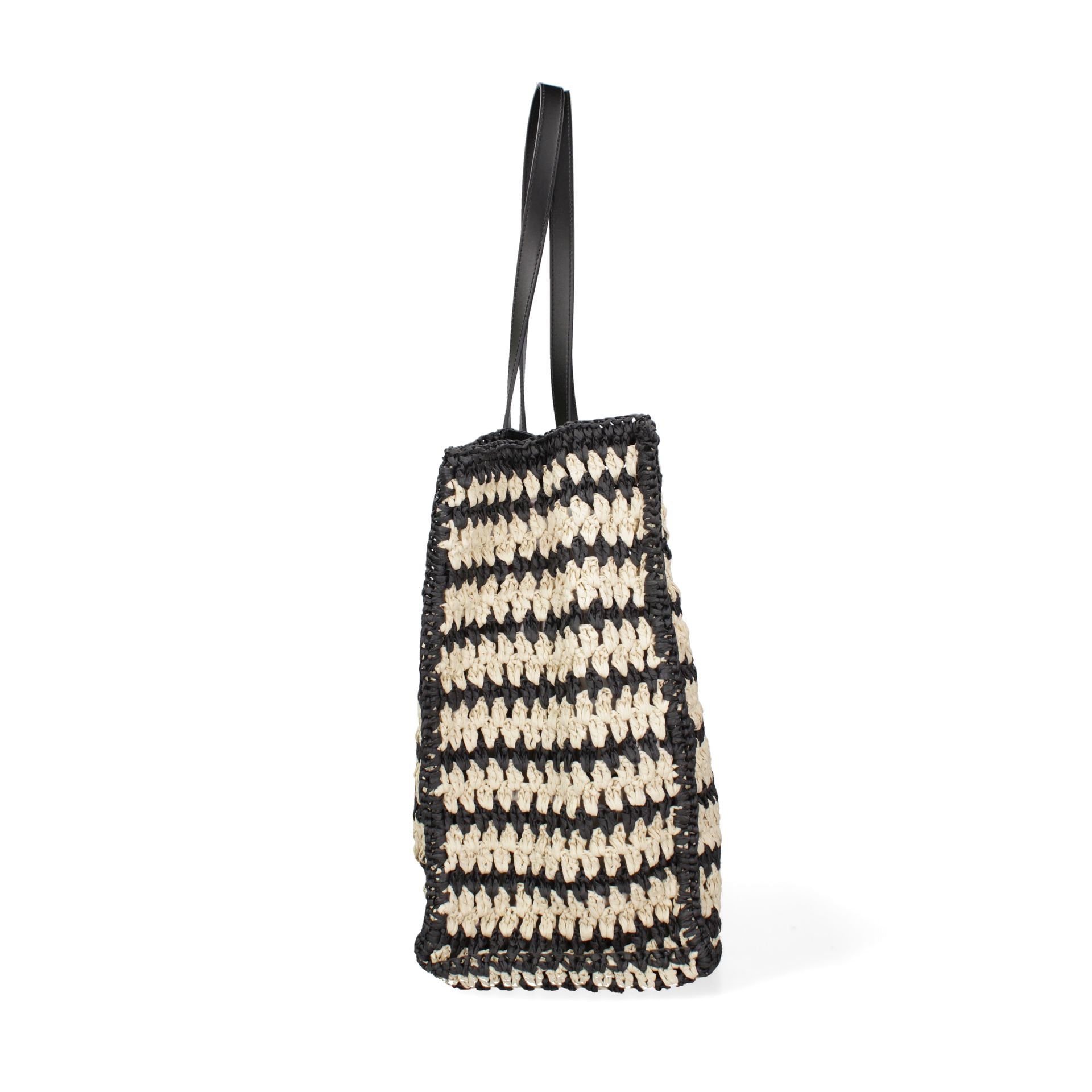 Black Viola Castellani VC220738323FBG handbag by Jag Couture London - New York with sleek design and structured shape.