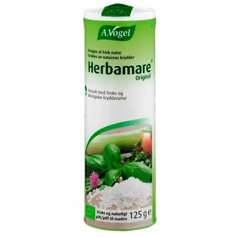 Vogel Herbamare Original 125g herbal seasoning salt container from Jag Couture London New York.