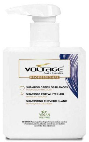 Jag Couture London Ultra Violet 2-in-1 shampoo and mask for white hair, designed for brightening and nourishing blonde hair.
