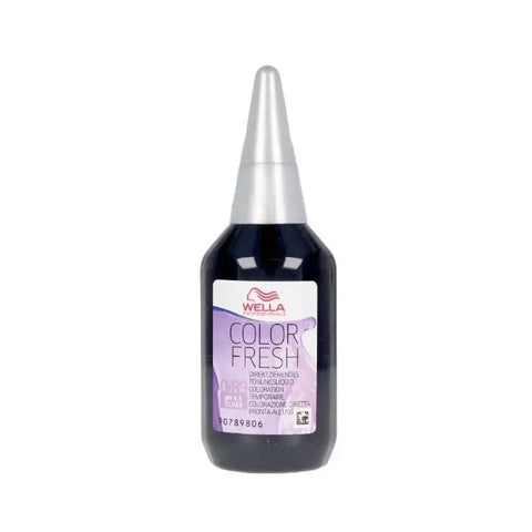 Jag Couture London NY Wella Color Fresh Semi-Permanent Silver Hair Color 75ml ammonia-free, vibrant silver shade.