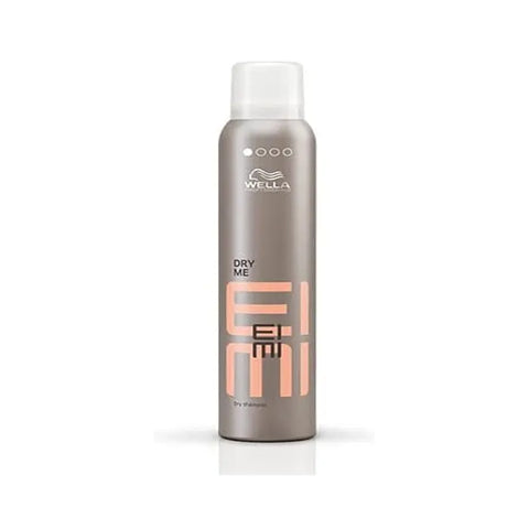 Wella Eimi Dry Me Dry Shampoo Spray in 180ml bottle, featuring a sleek design for fresh, oil-free hair refreshment.