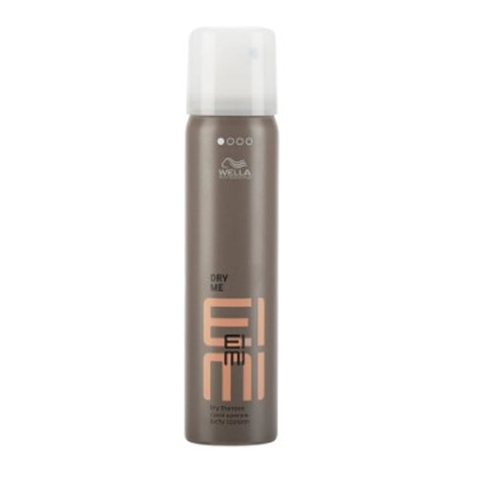 Wella Eimi Dry Me Dry Shampoo Spray 65ml by Jag Couture London - New York, bottle with spray nozzle on plain background