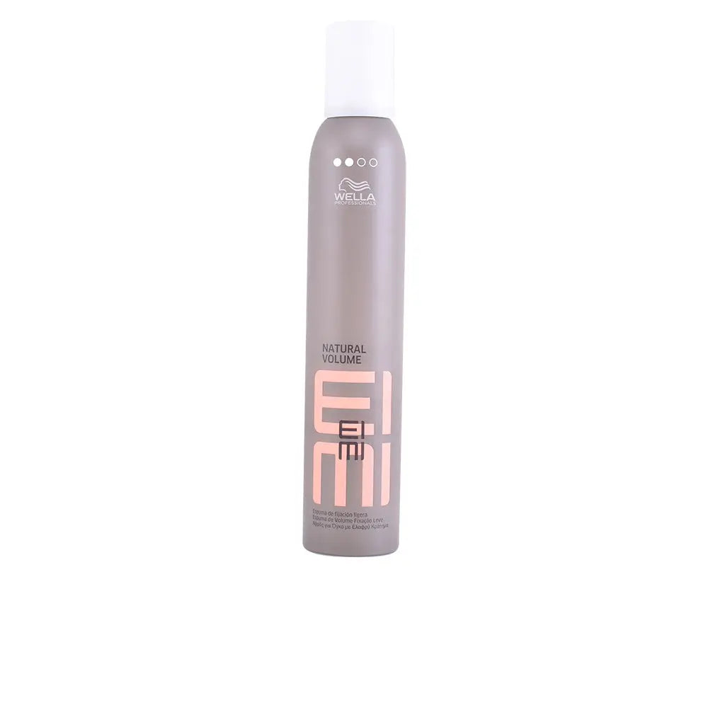 Wella Eimi Natural Volume Mousse Level 2 in 300ml bottle, showcasing the product bottle and label for volumizing hair.