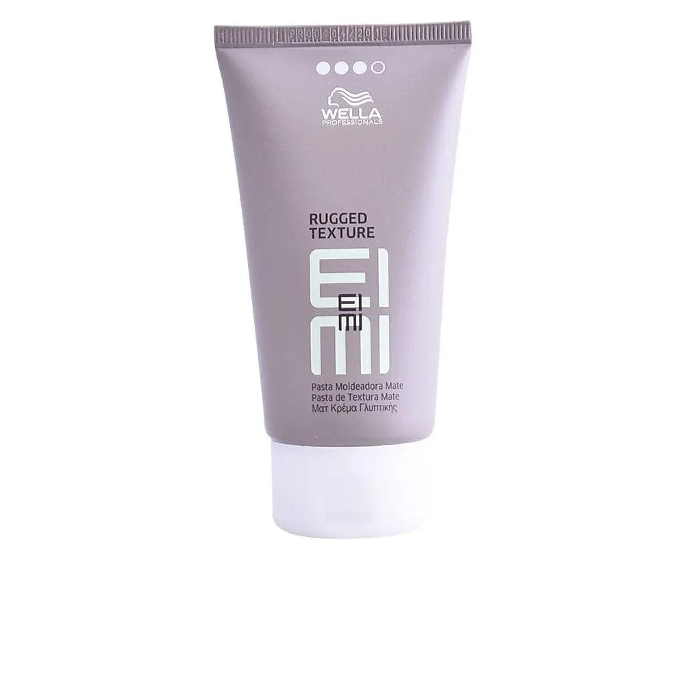Wella Eimi Rugged Texture Matte Texturizing Paste 75ml in a jar, ideal for adding matte, rugged texture to hair.