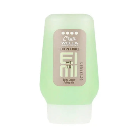 Wella Eimi Sculp Force strong flubber gel in 28ml jar, showcasing the styling gel product from Jag Couture London - New York.