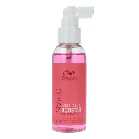 Wella Invigo Color Brilliance Booster Color Concentrate 100ml, a hair treatment product with vibrant color-enhancing formula, shown in a bottle.