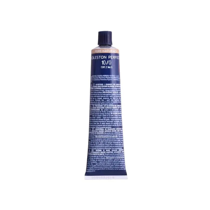 Wella Koleston Perfect Me+ 10/0 Pure Naturals hair dye bottle, 60ml, from Jag Couture London New York, with product label visible