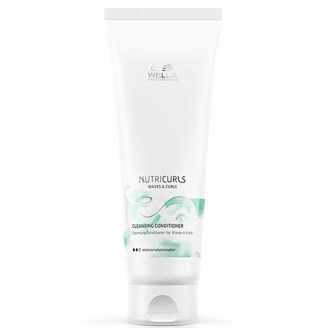 Jag Couture London New York Wella Nutriculrs Cleansing Conditioner 250ml bottle with sleek packaging and product label.