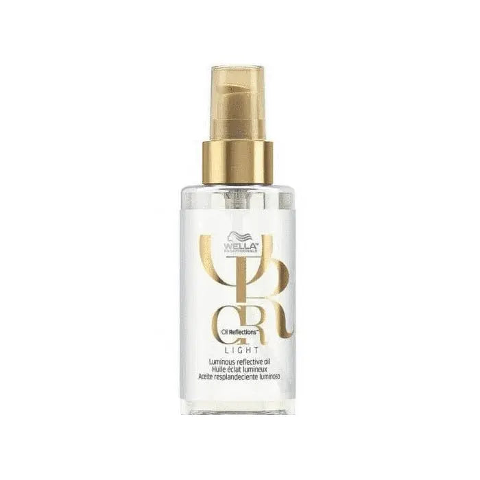 Jag Couture London New York Wella Oil Reflection Light luminous reflective oil 30ml bottle with sleek packaging.