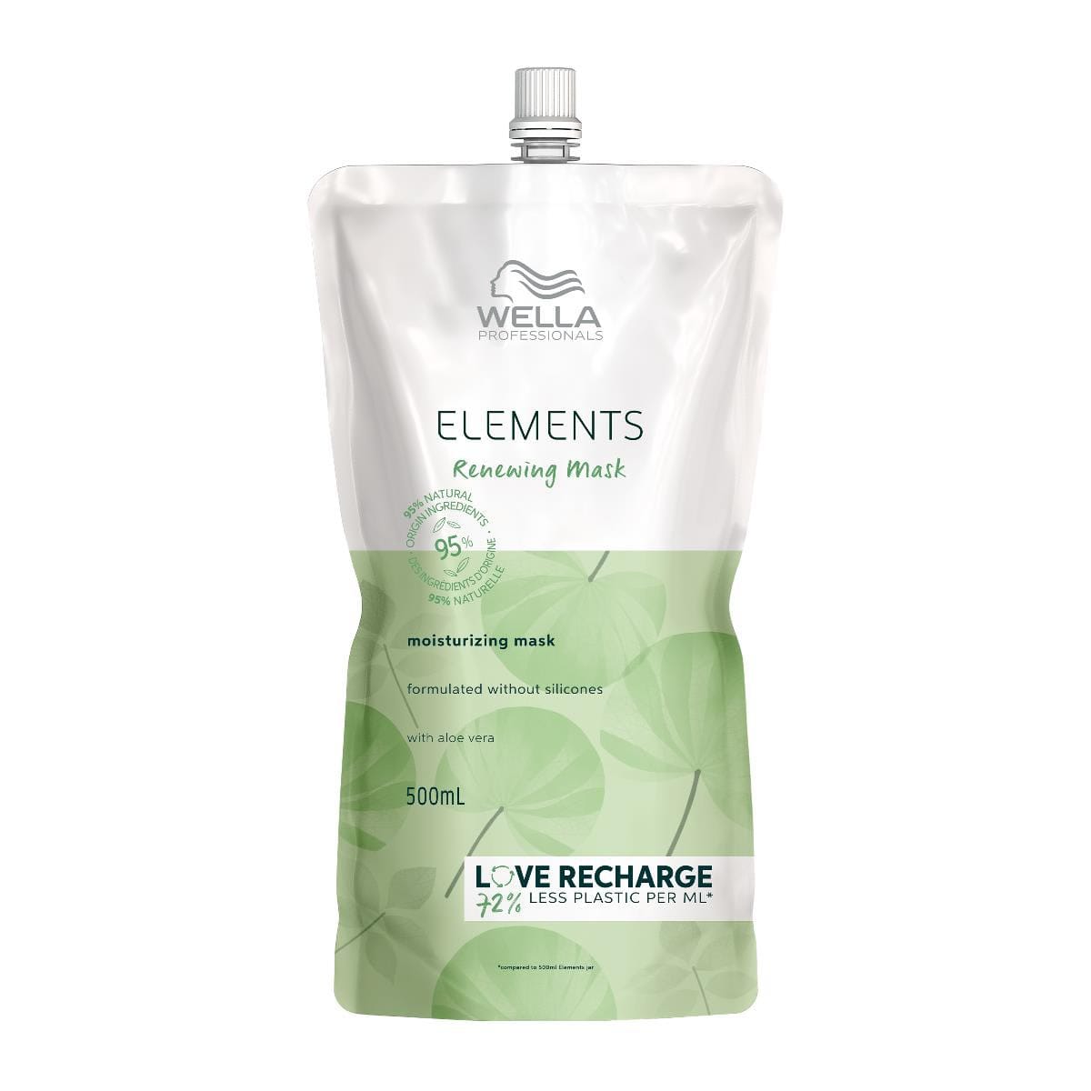 Wella WP Pro Elm Atb Mask pouch by Jag Couture London New York, 500ml hair treatment in a sleek pouch for healthy hair.